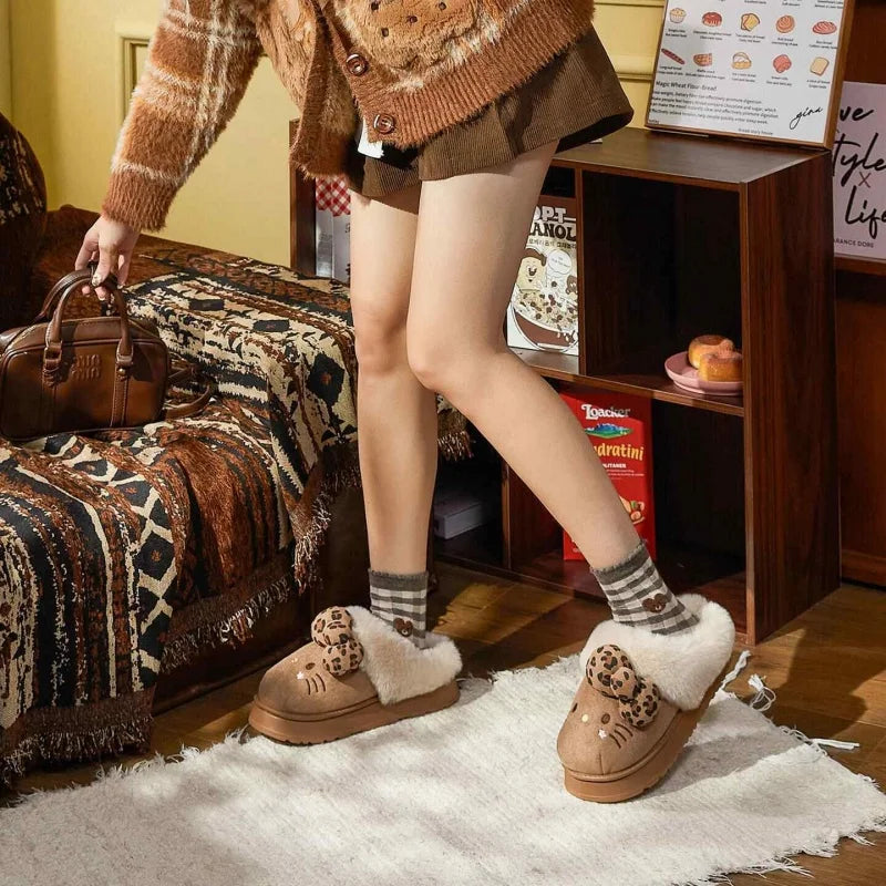 Hello Kitty Plush Kawaii Slippers™