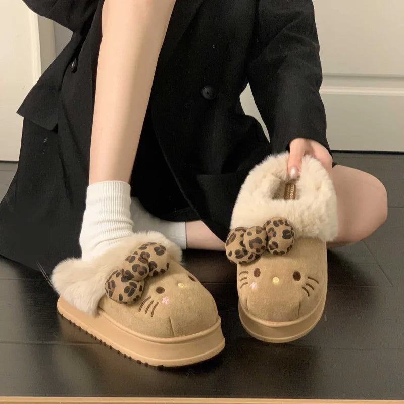 Hello Kitty Plush Kawaii Slippers™