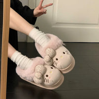 Hello Kitty Plush Kawaii Slippers™